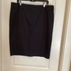 Classic Black Pencil Skirt - Timeless Office Staple